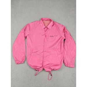 Valentino Jacket Mens 36 Pink ANYWHEN Windbreaker Mesh Lined Made Italy Paris